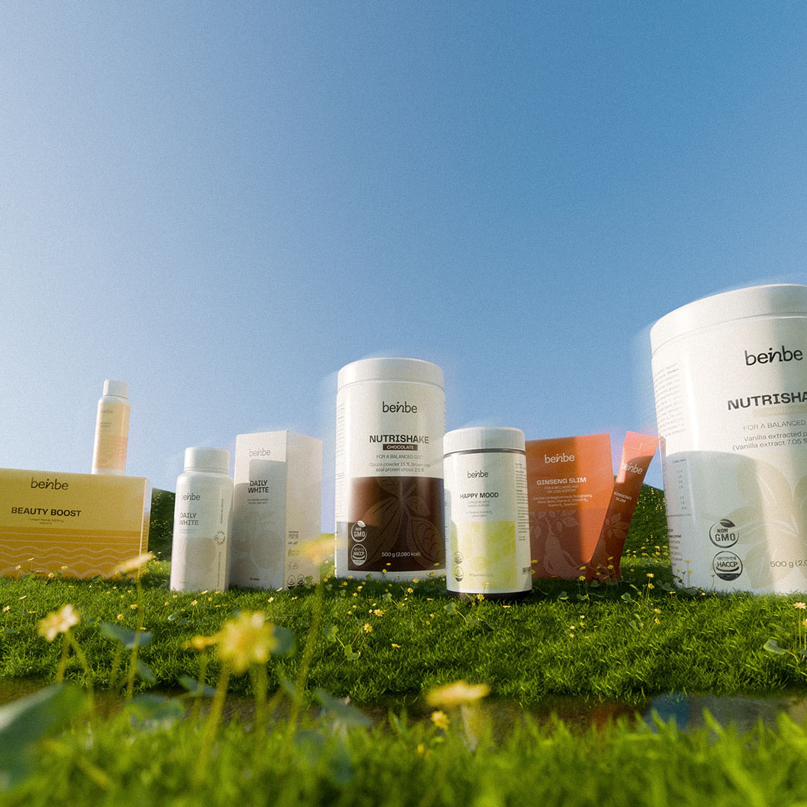 Beinbe inner beauty branding packaging by Xolve