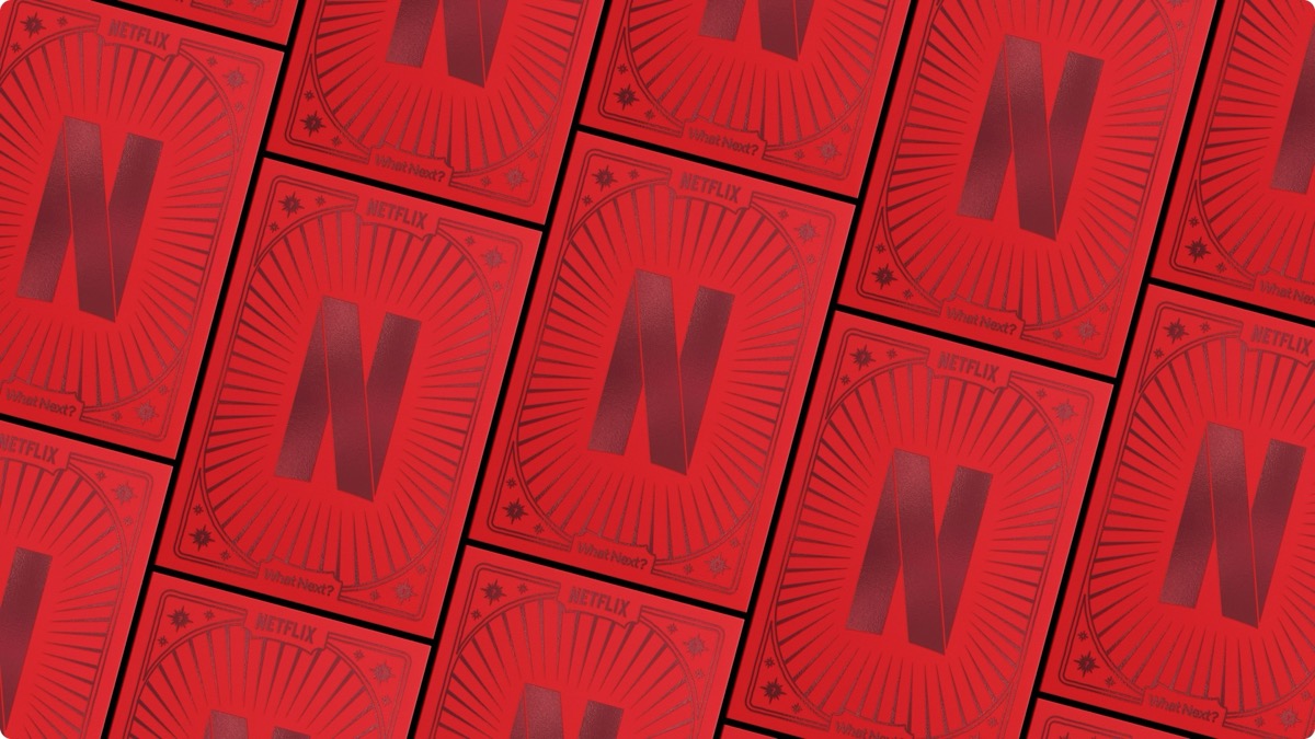 Netflix tarot design system card back pattern by LOS YORK