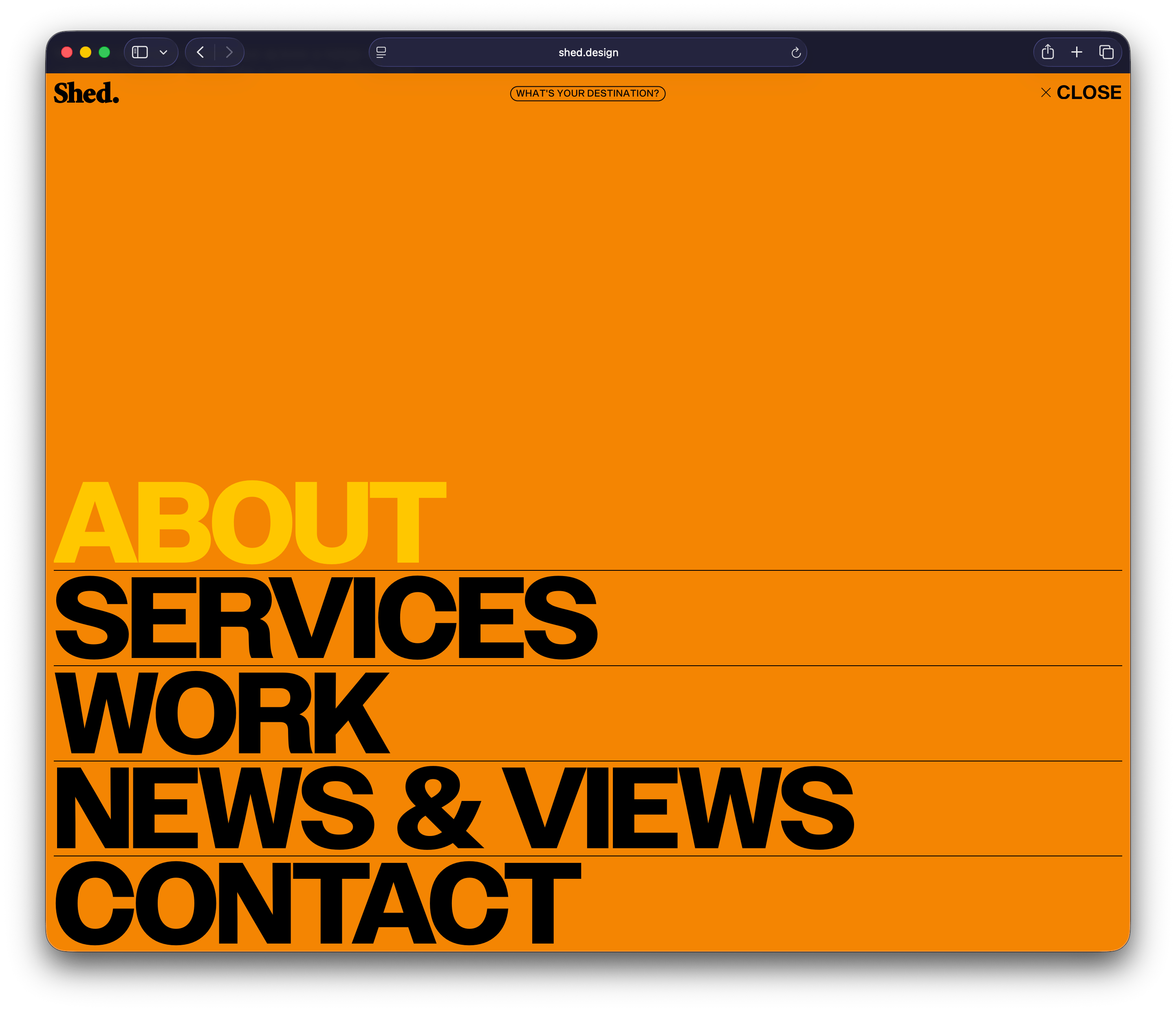 Award-Winning Web Design: How Shed.design Earned Awwwards SOTD