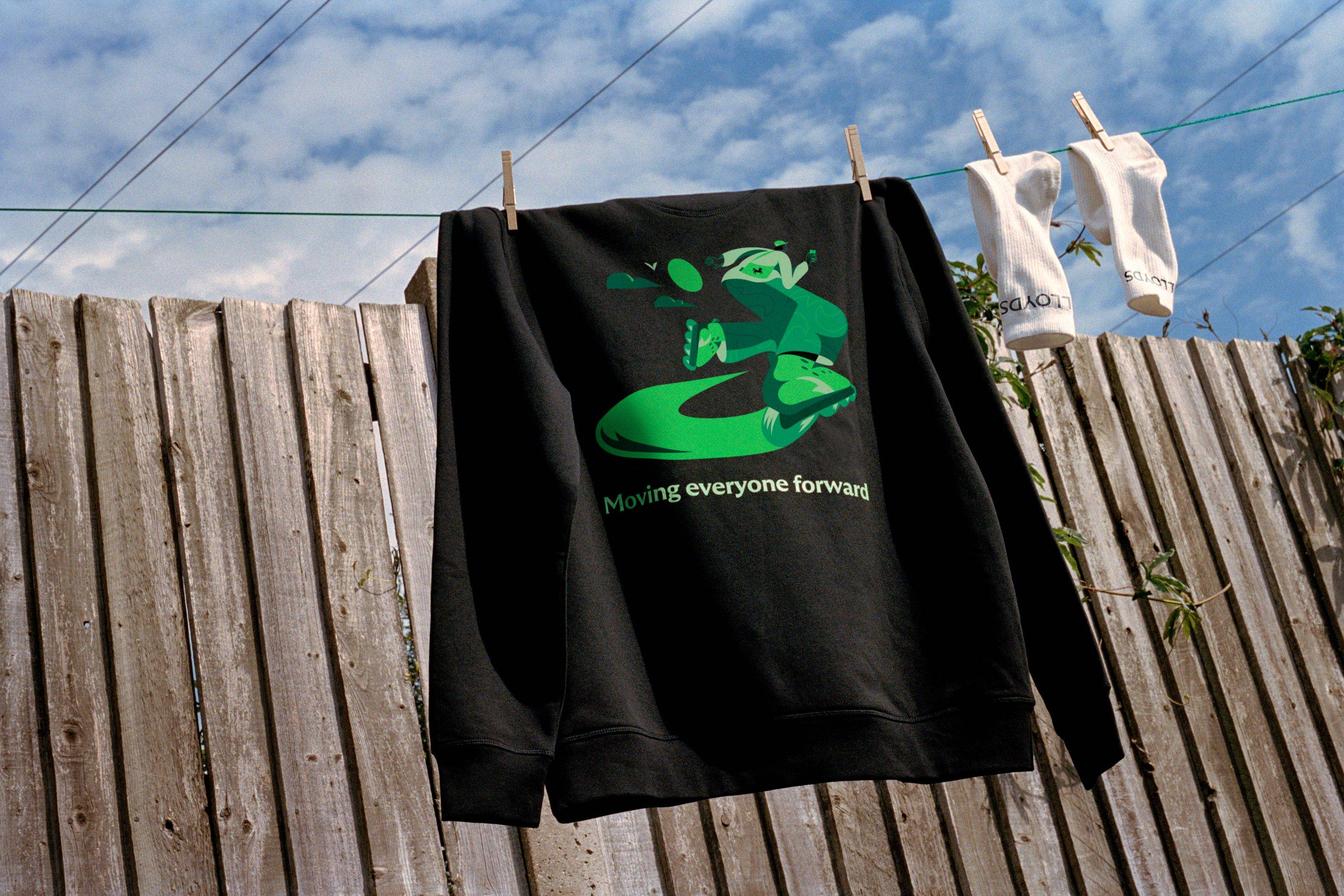 Lloyds branded hoodie