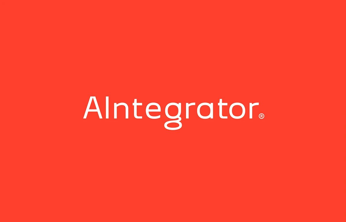 AIntegrator branding hero packaging mockup design