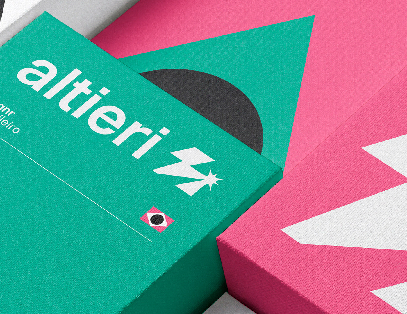 Altieri Victor branding merchandise layout design