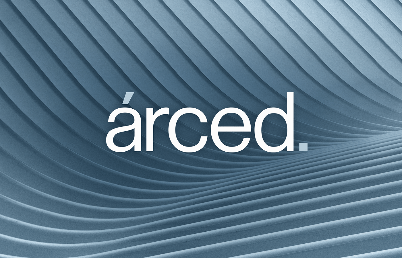 Arced — Brand Identity & Naming branding hero graphic mockup