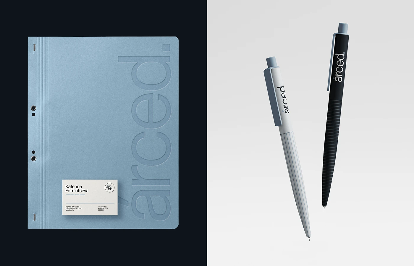 Arced — Brand Identity & Naming branding design asset detail 7