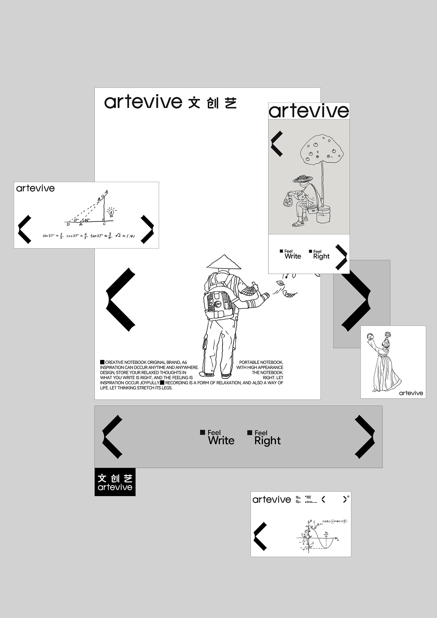 Artevive Rebranding Design branding brand design asset