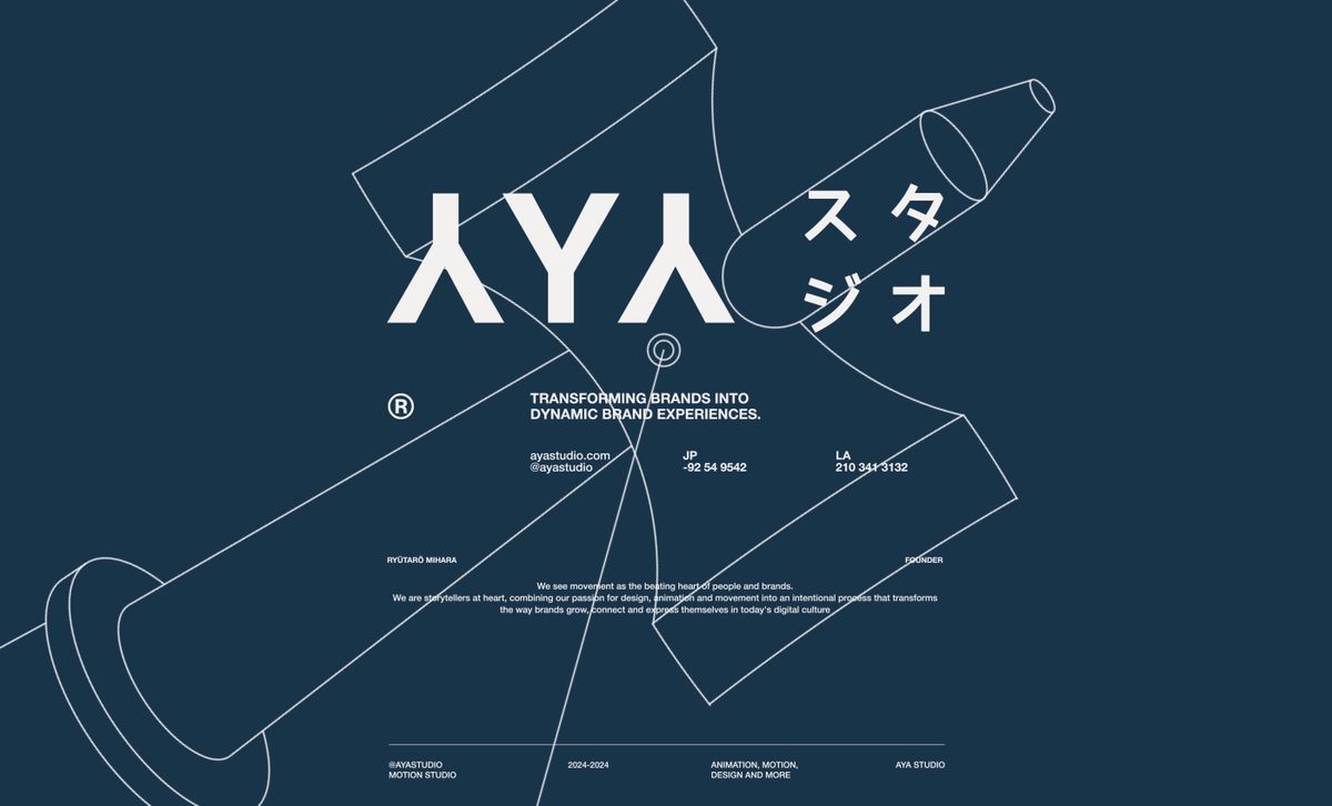 AYA color system design branding