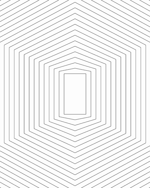 Breaking The Barrier animated typography distortion motion loop