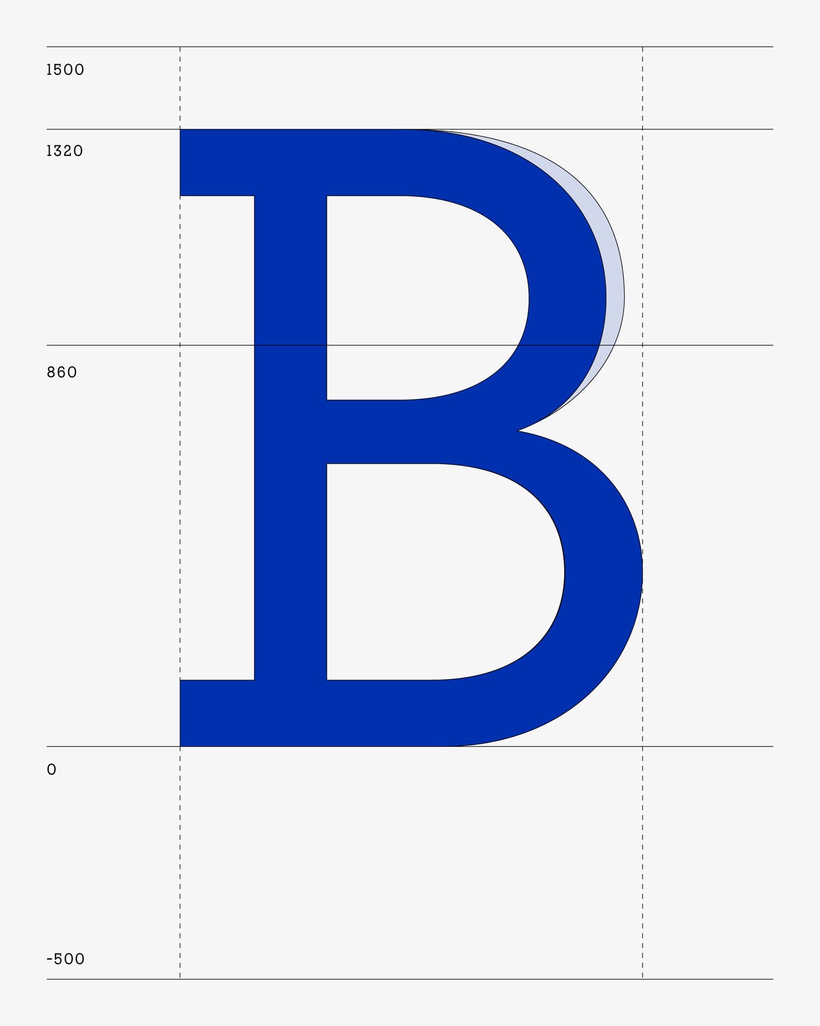 Brompton global branding B monogram symbol vector grid
