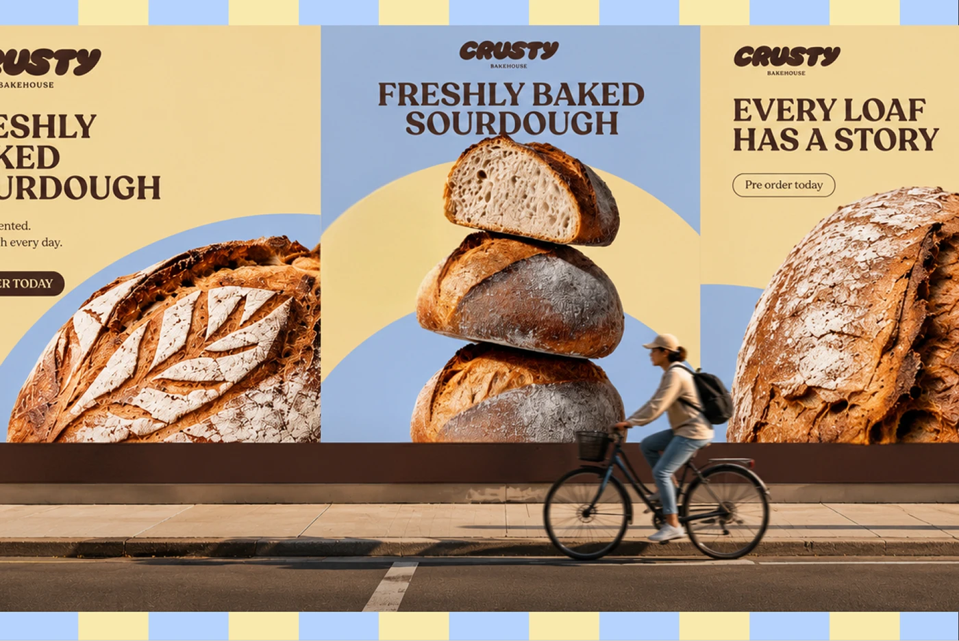 Crusty branding brand design asset