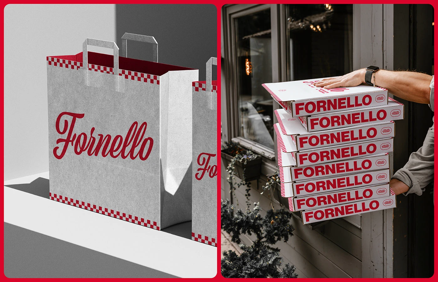 Fornello brand design asset detail branding