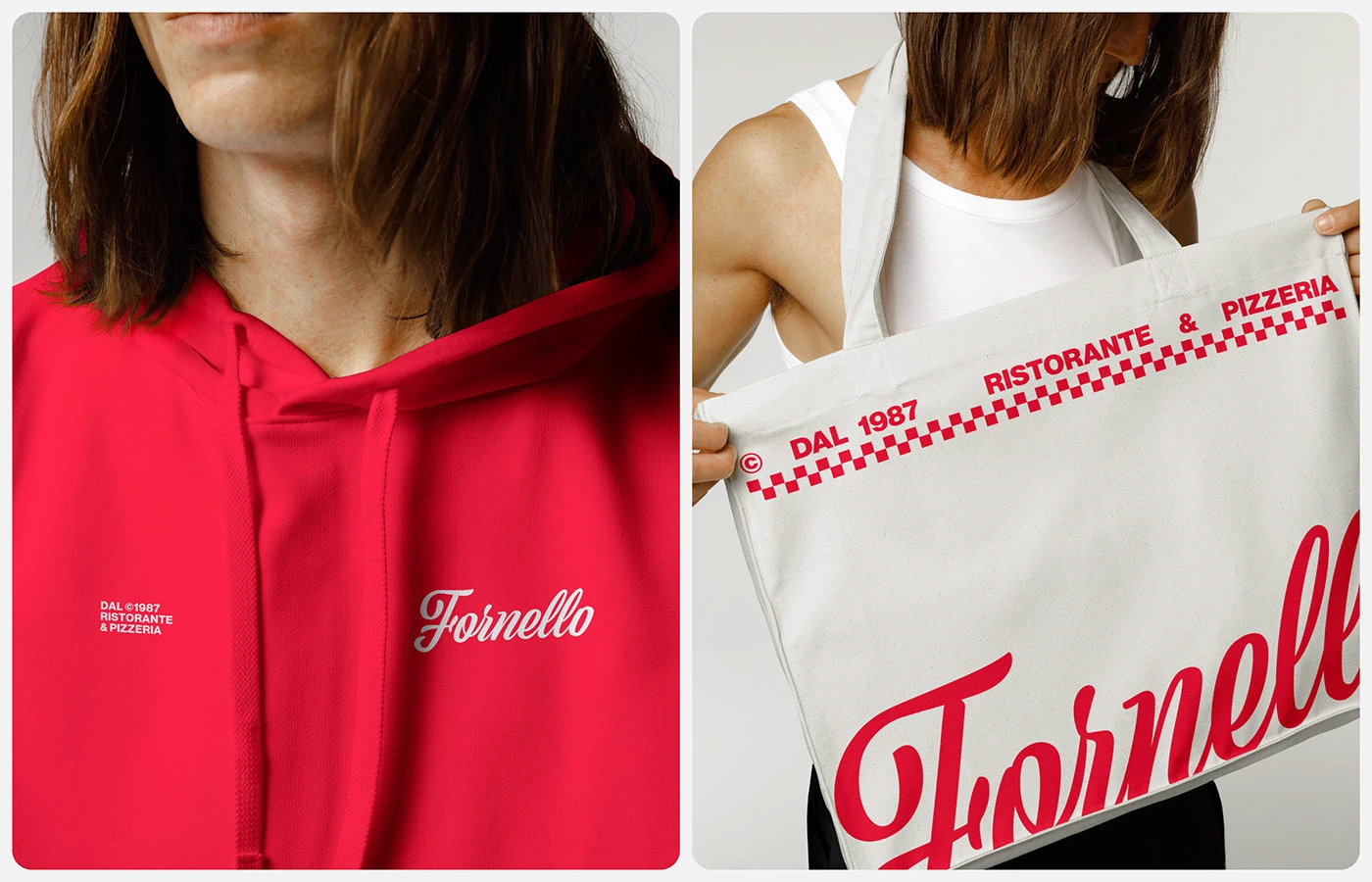Fornello stationary visual design details branding