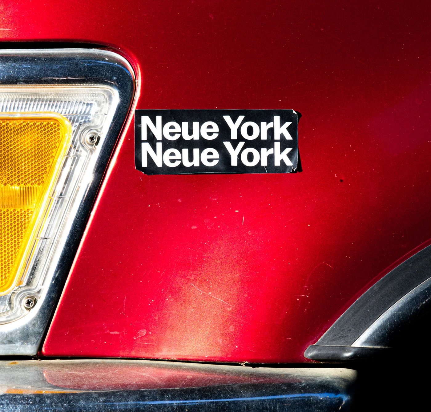 PP Neue York uppercase alphabet specimen showing the typeface's vintage pulse and clean structure