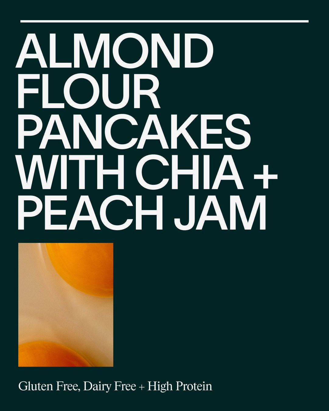 Forest green typographic poster with bold condensed headline and egg yolk photograph for Artah branding design