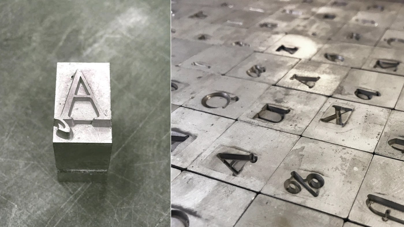 bona nova mateusz machalski printed specimen page design