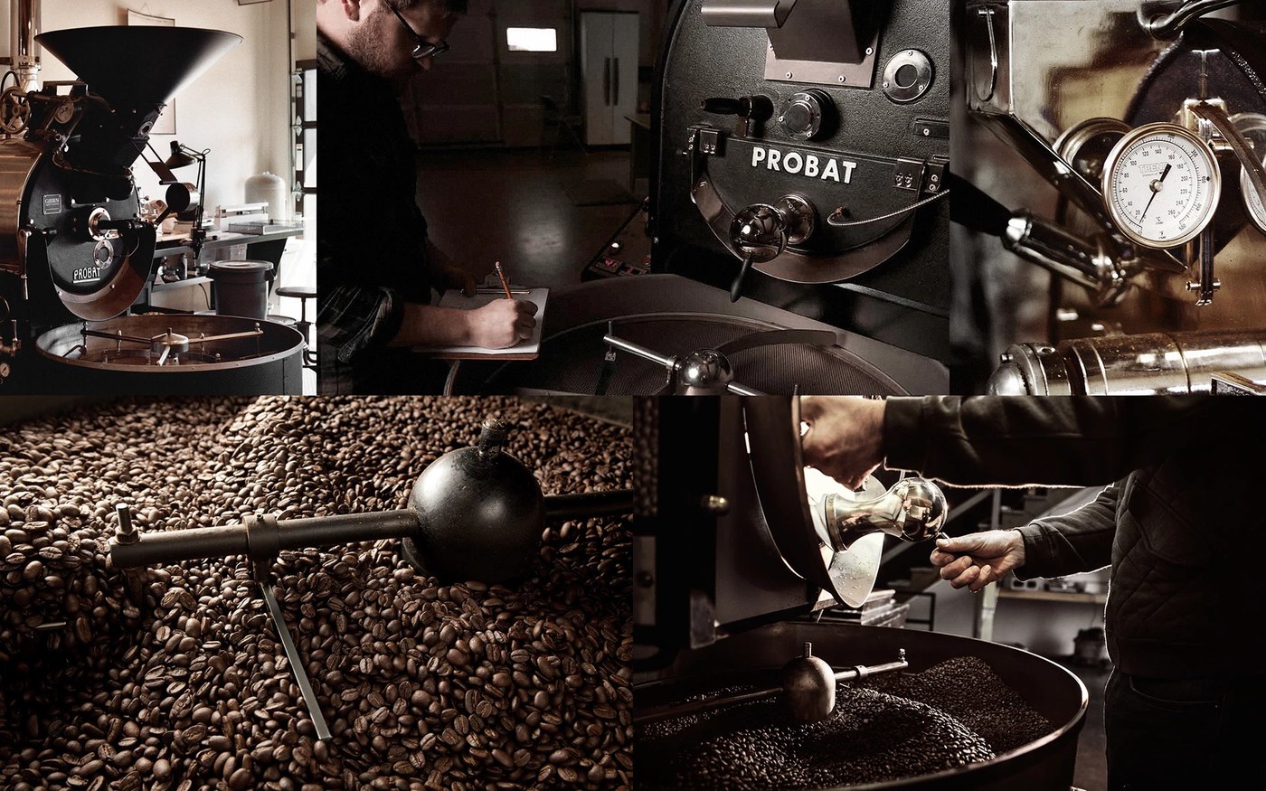 caffè pagani pavel emelyanov coffee branding packaging circular window