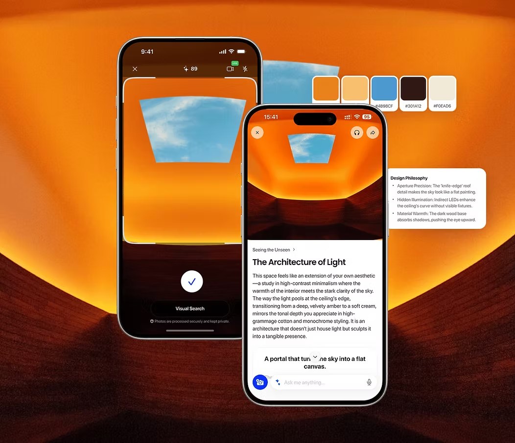 Chance AI Zero-Typing Search — one-tap visual AI app search for on-the-go situations