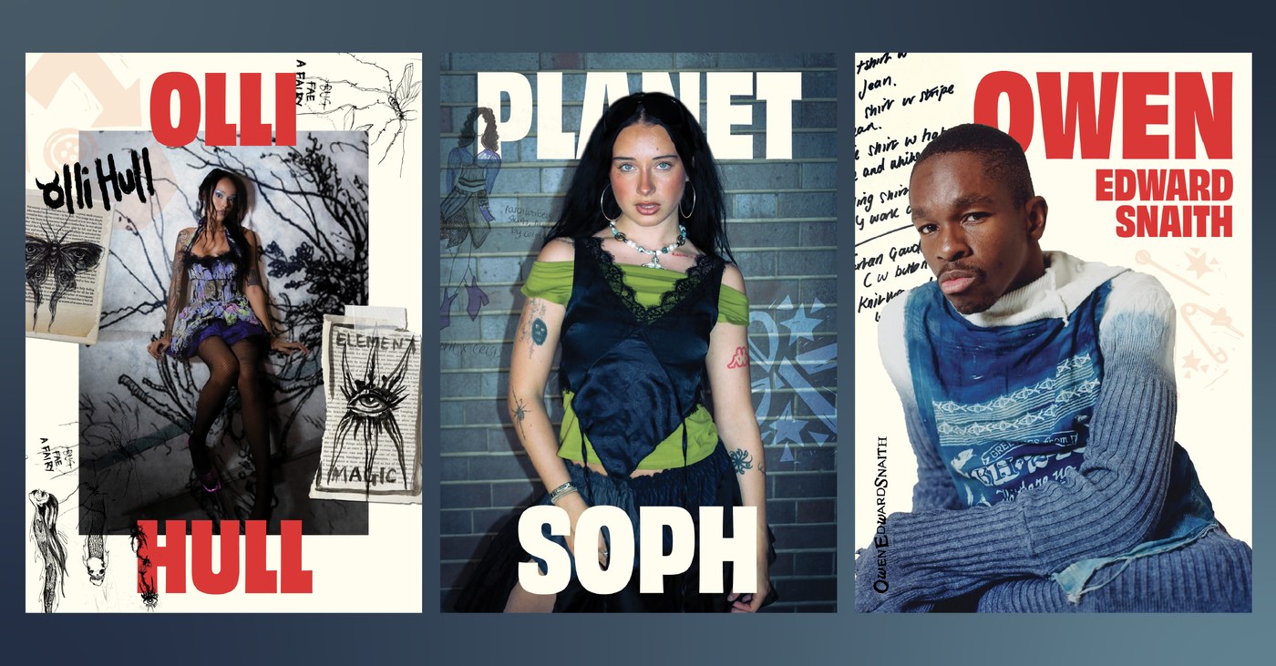 In-store campaign posters and maker storytelling for Olli Hull, Planet Soph, and Owen Edward Snaith