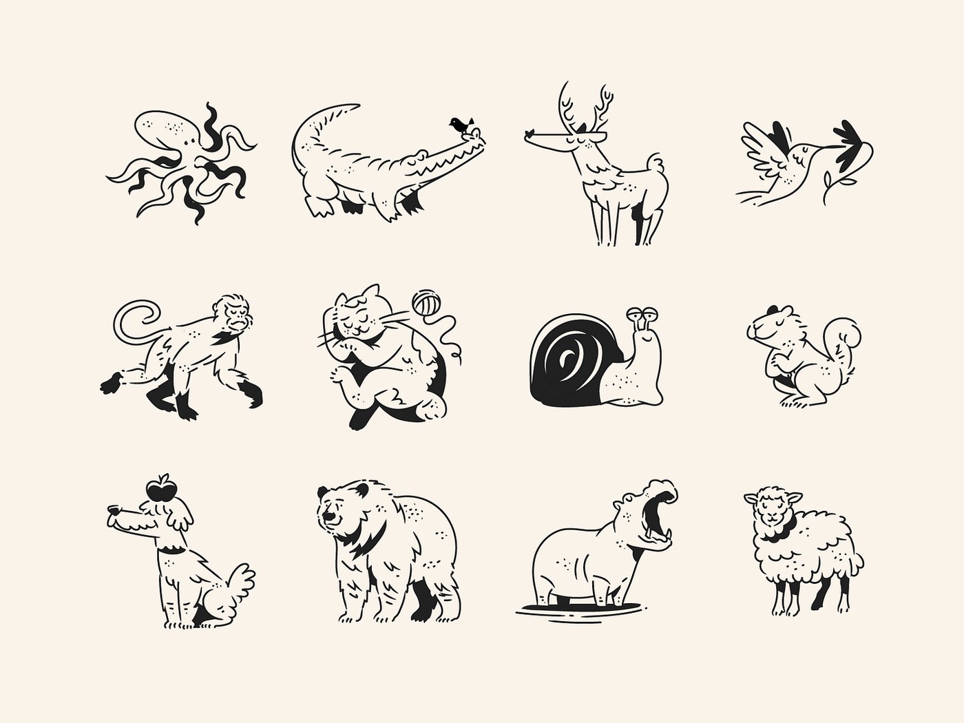 drawink animals illustrations getillustrations vector drawing of rabbit