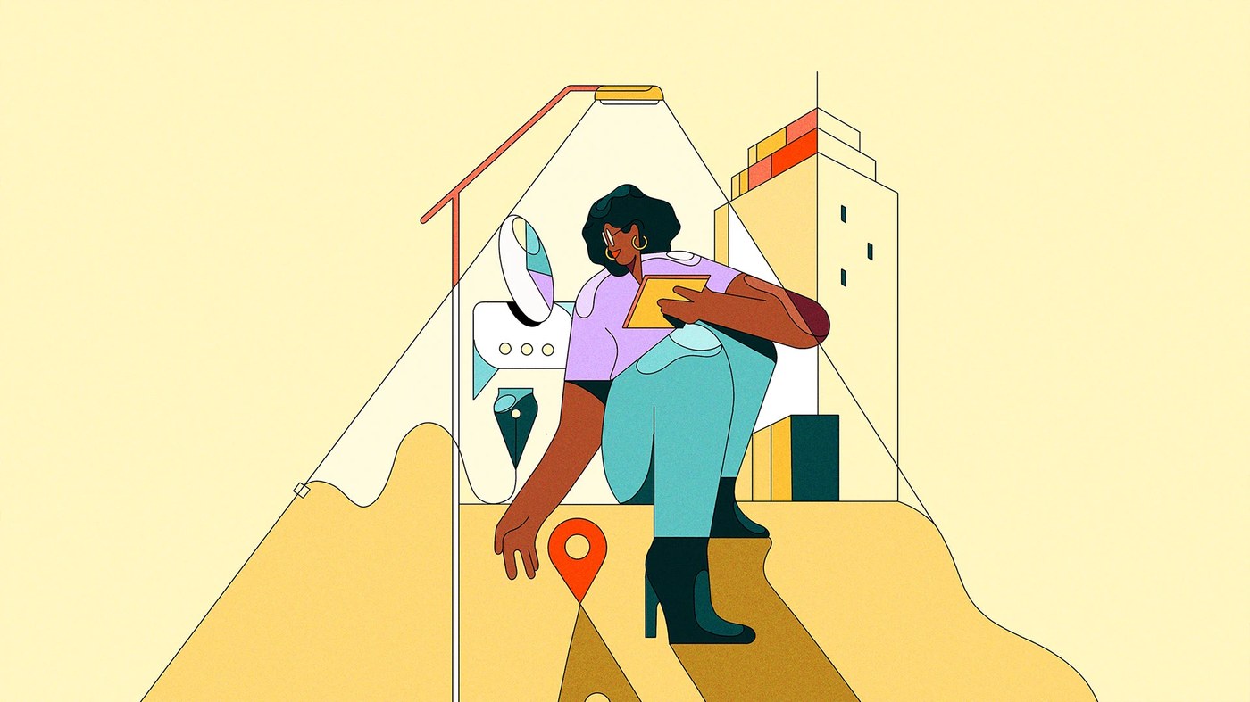 editorial illustration game design layout