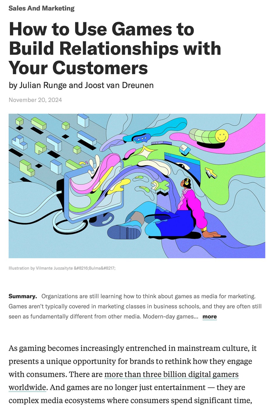 editorial illustration corporate landscape