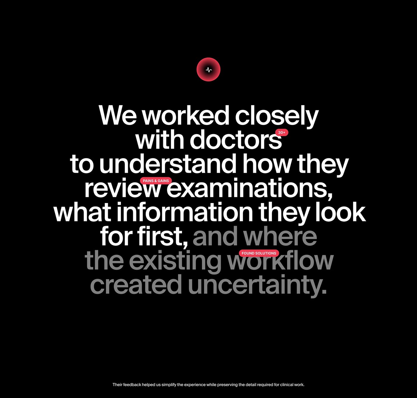 Eko Health typographic hierarchy and design components — ui/ux design by Humbleteam
