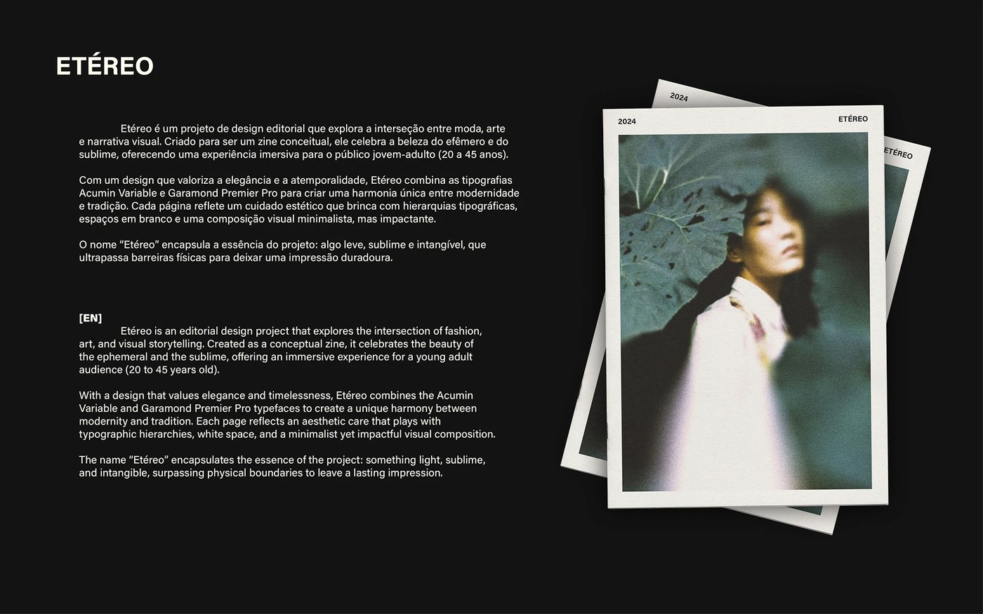 etéreo zine m martins estúdio editorial layouts design
