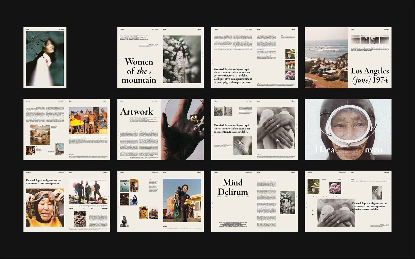 etéreo zine m martins estúdio structured grid systems