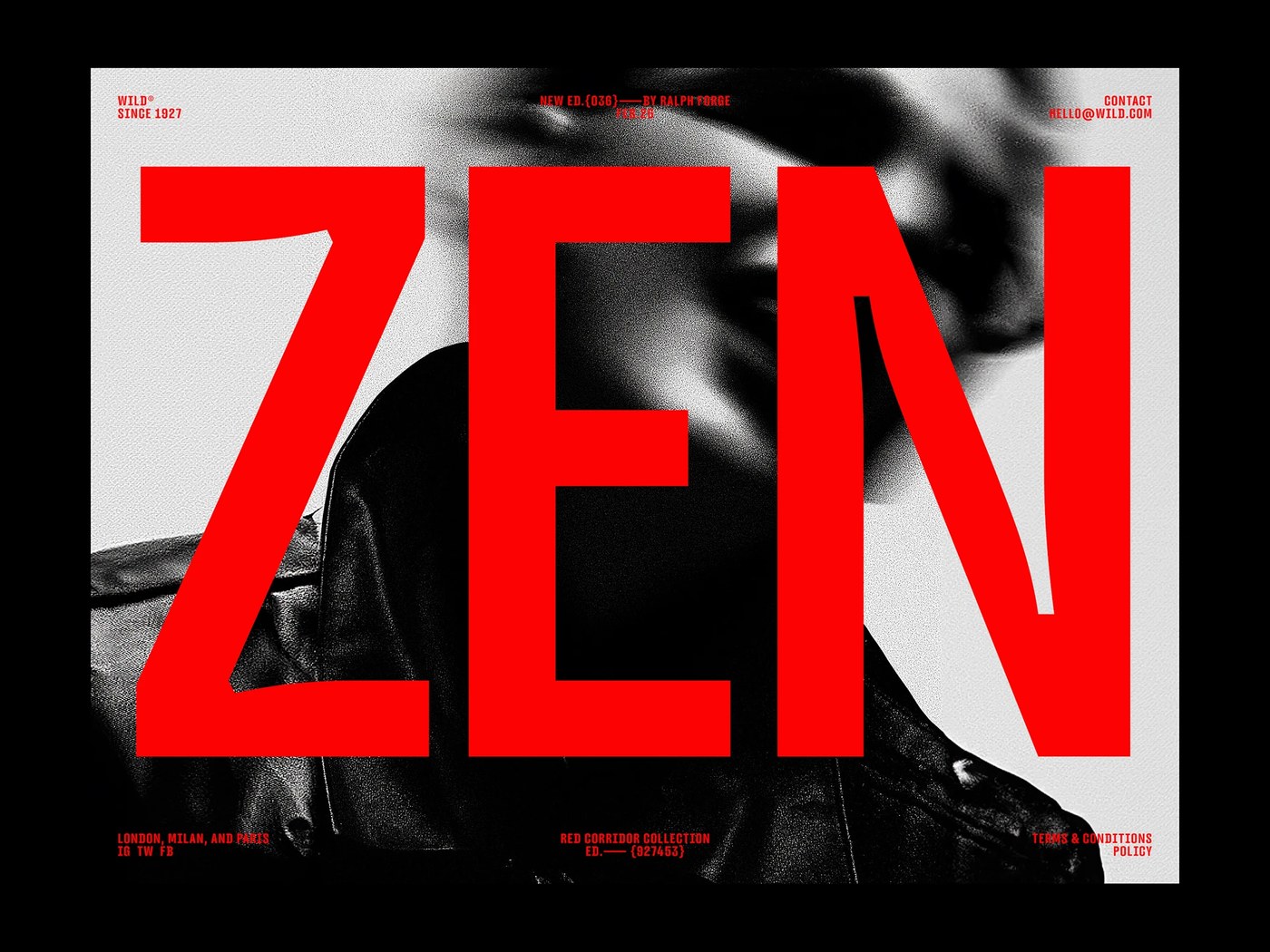 Detailed glyph specimen sheet and character set in Filming typography design