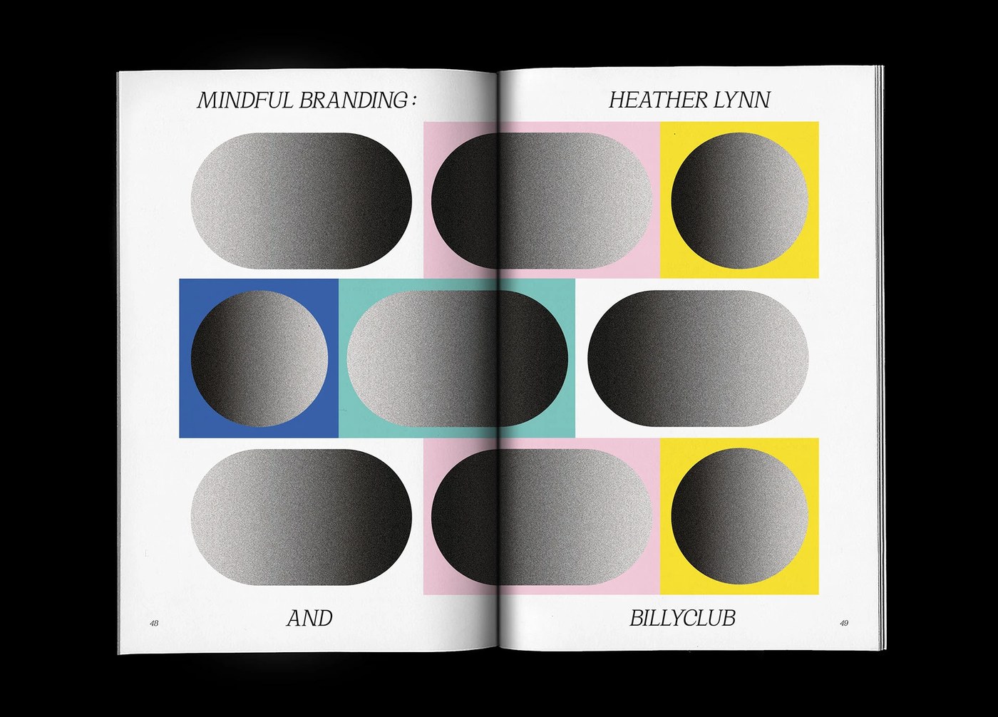 flightmode exhibition identity catalogue heather lynn billyclub poster layout artwork