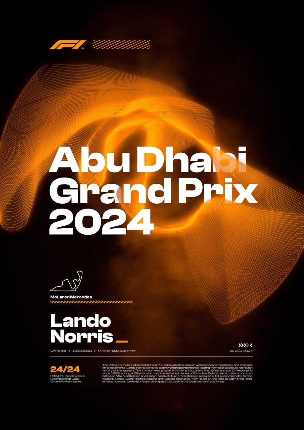 Visual overview of the championship layout design structure — data visualization art design poster series by Nicolas Penco