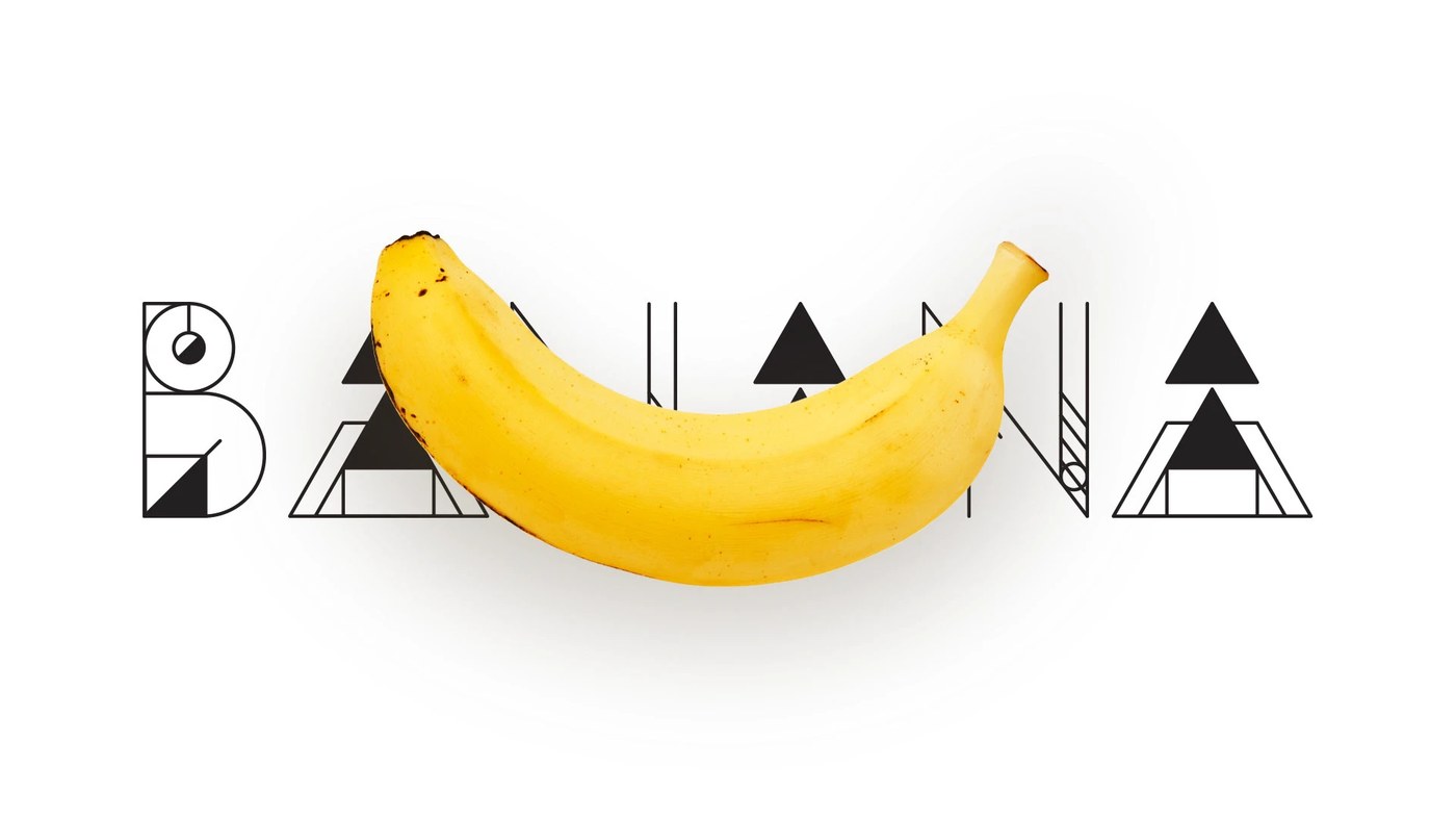 Grid alignments and construction circles of GEOM typography design.