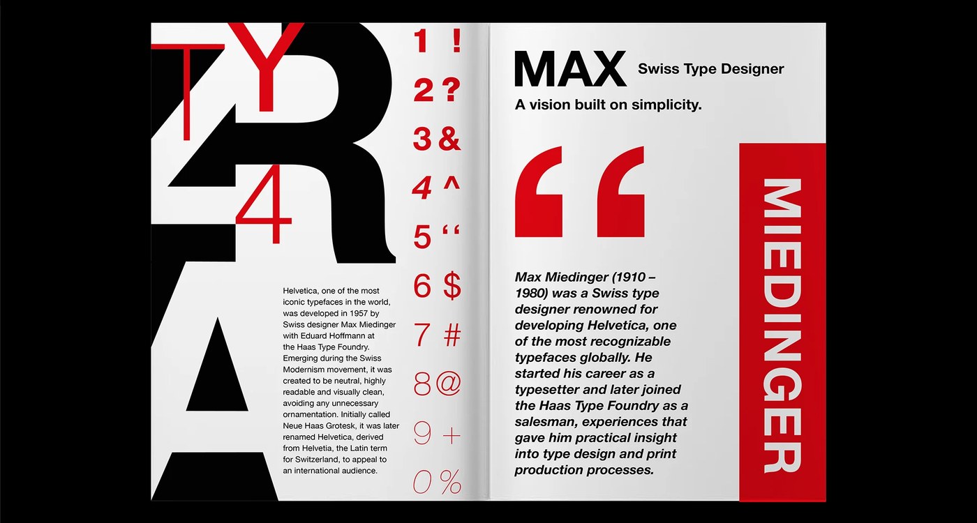 Macro glyph anatomy and baseline alignment diagram — typography design by Nehir Köse