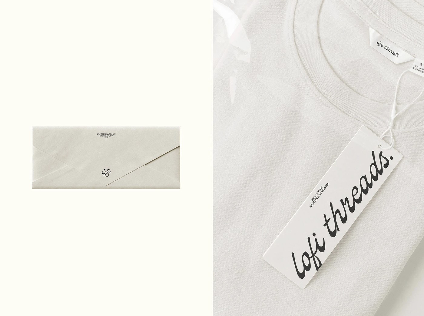 LOFI THREADS rebranding composition detail — app interface design by Anna Merkulova