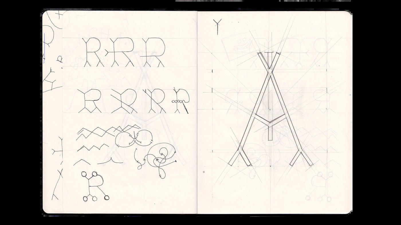 Maria RM variable typeface specimen detail by Rui Marques