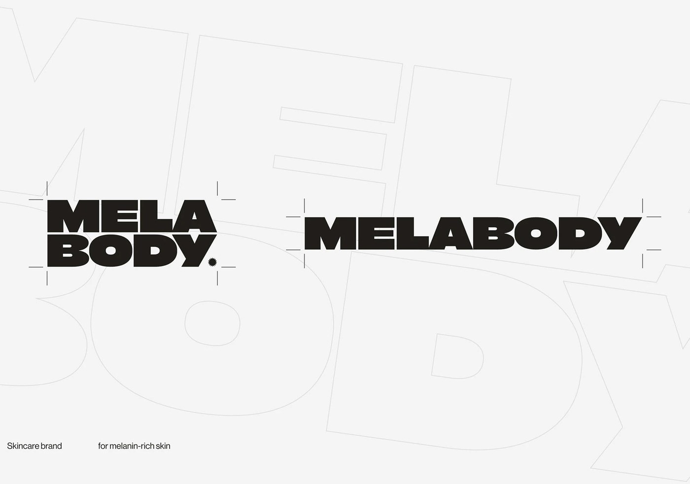 bodycare packaging design wellness branding sketches and identity ideation