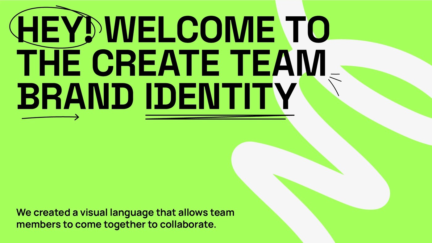 Microsoft Create Team brand motion system hero application layout by NotReal