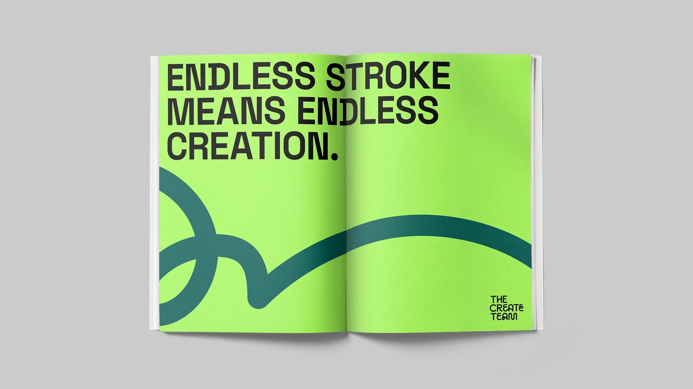 Brand motion system merchandise and stationery applications design by NotReal