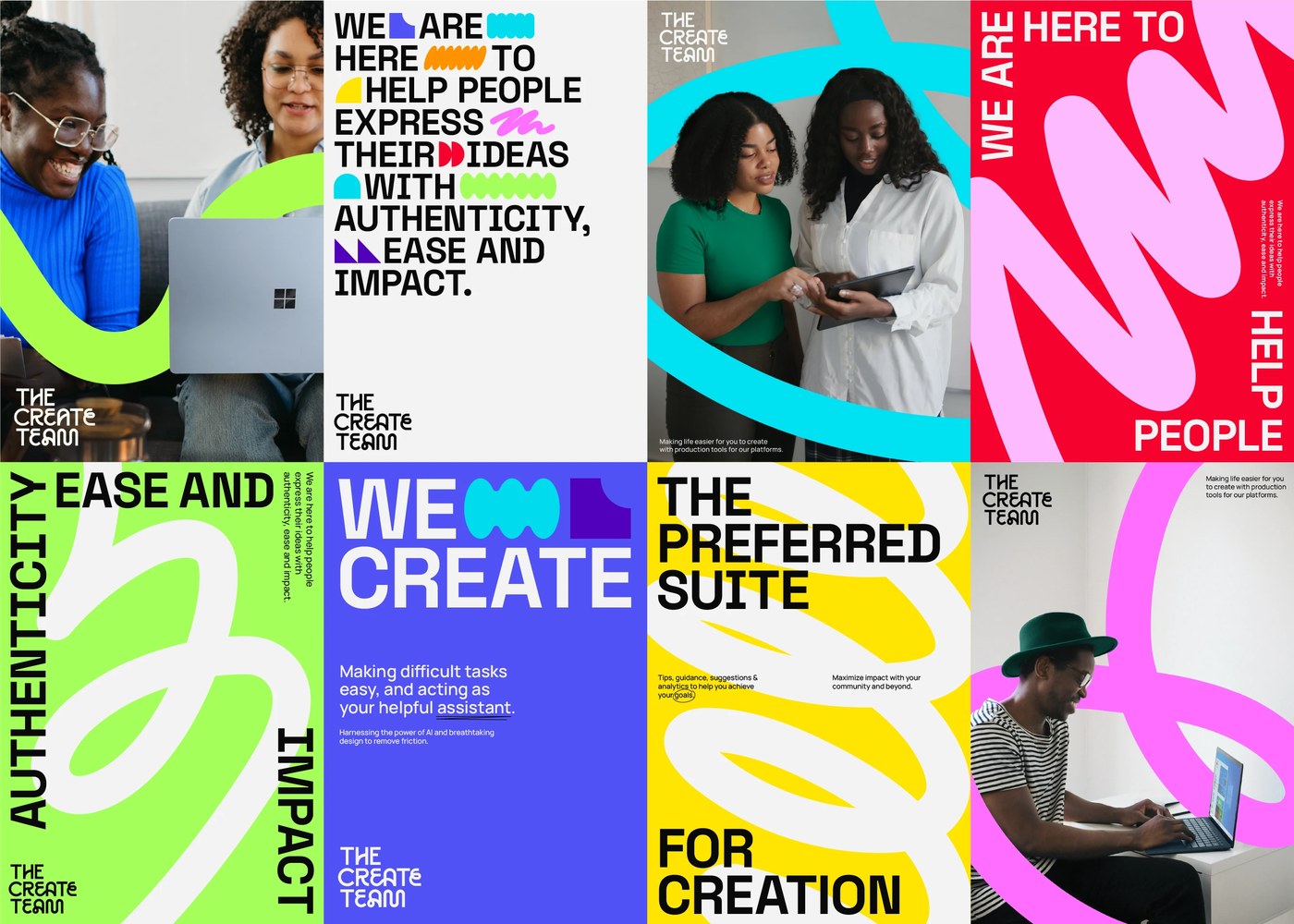 Creative brand motion system digital interface and icon design by NotReal