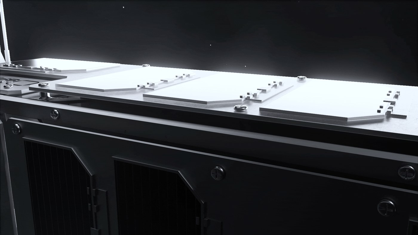 mission space visual identity motion satellite gif