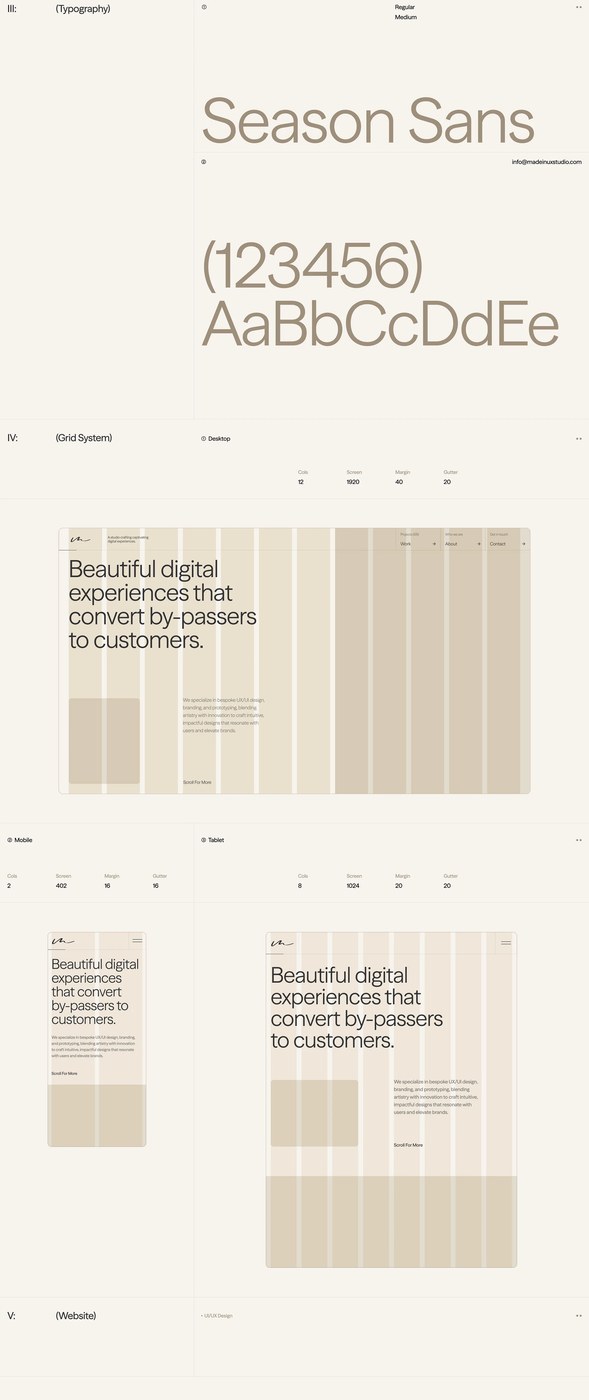 web design portfolio agency awwwards minimalist graphic components