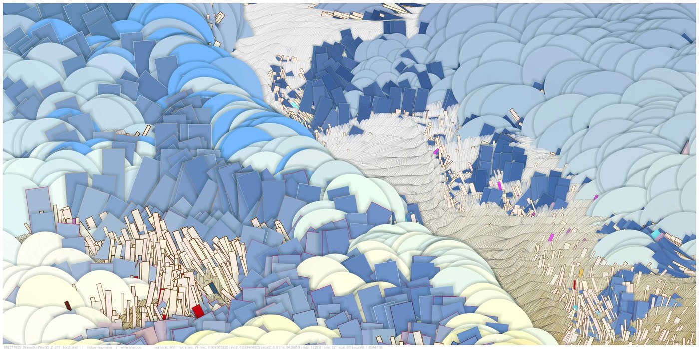 noise-scape 2025 holger lippmann code-based landscape matrix composition
