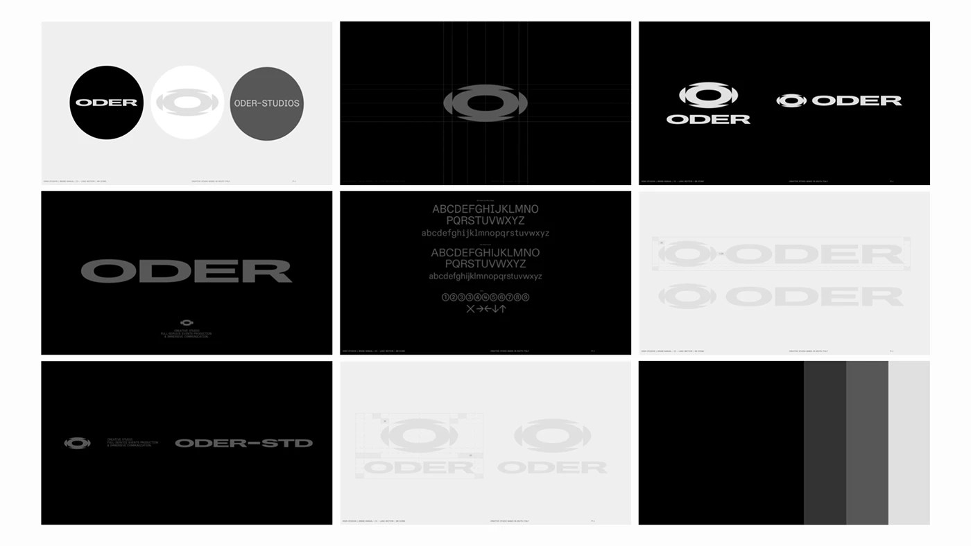 Bespoke 3D visual language integration in brand identity