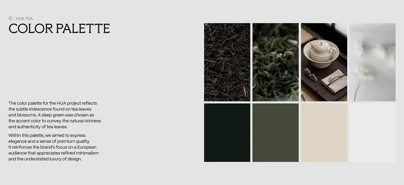 HUA Tea packaging box and container structural design