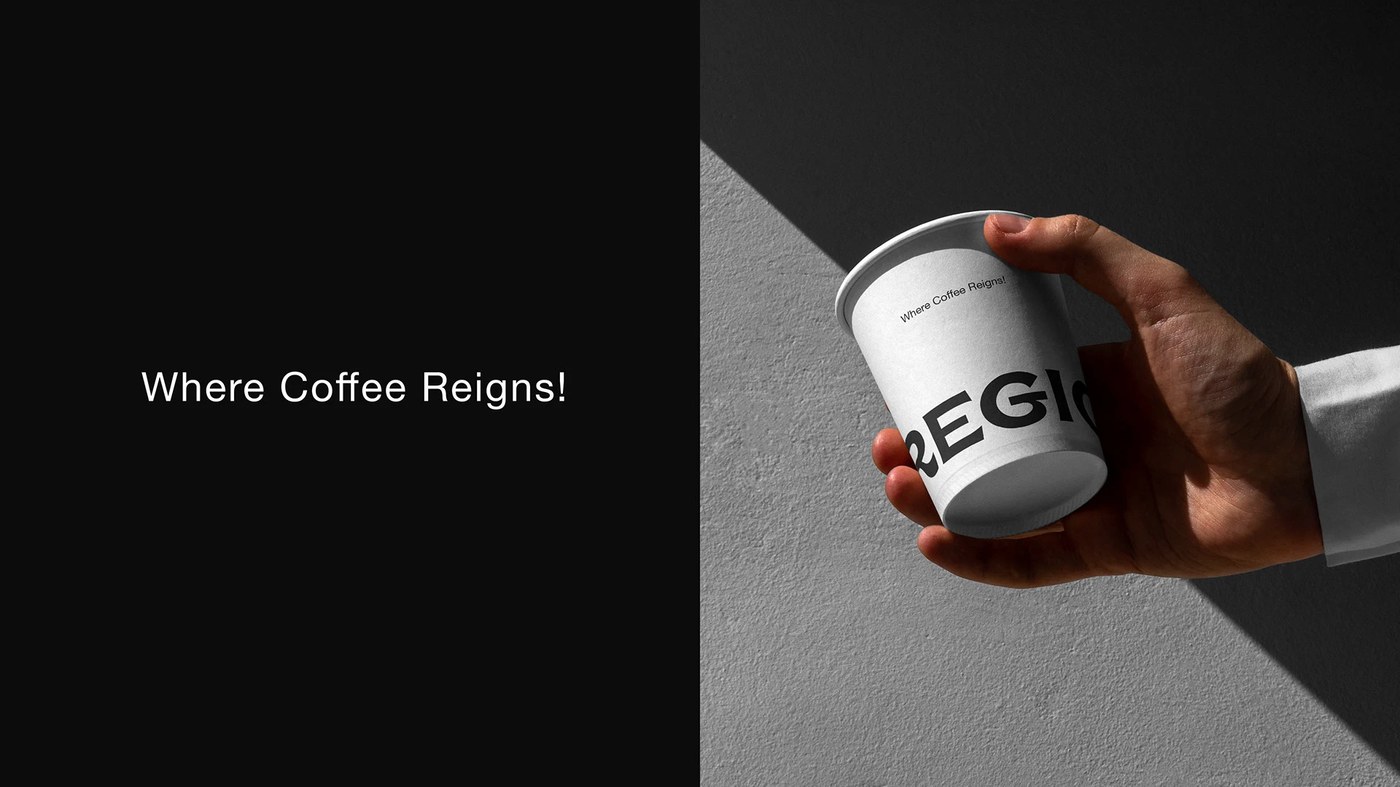 Regio specialty coffee visual identity by Ali Aljilani