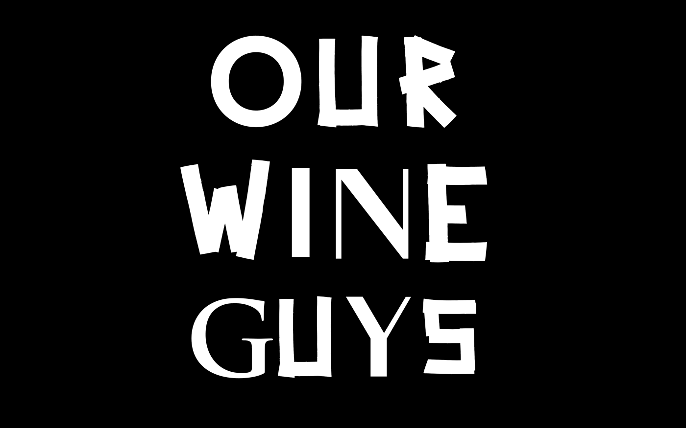 Animated typographic specimen showing custom cut-out display lettering in Roster restaurant branding design