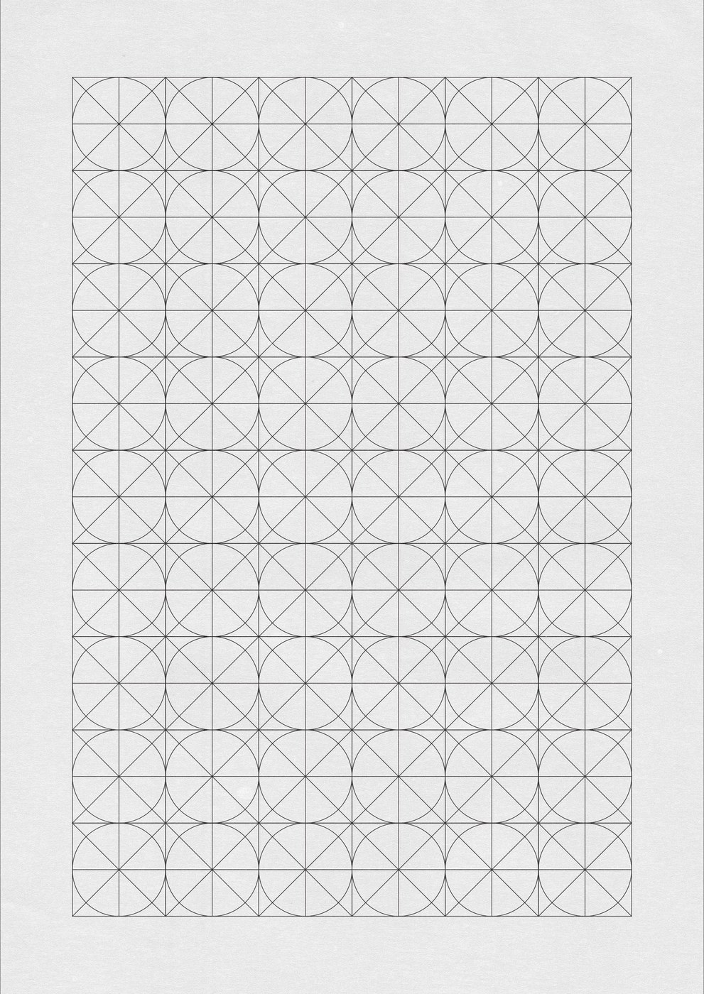 Visual Impact brand identity design geometric circular matrix construction