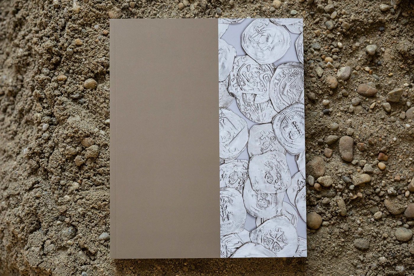 Editorial design showing the book cover of Treasure Hunt by Agnes Herr
