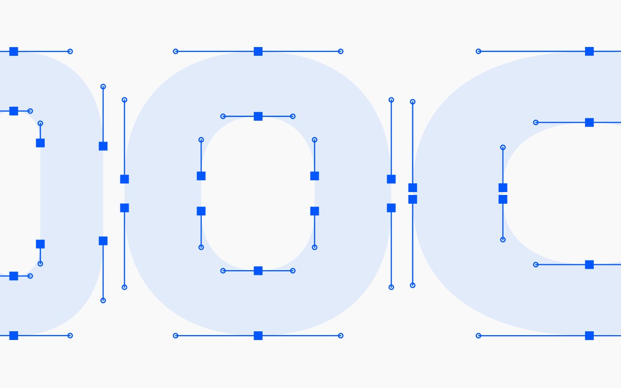Unifora typography design specimen showcase showing layout grids