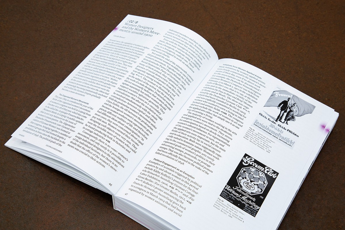 editorial design book interior spreads