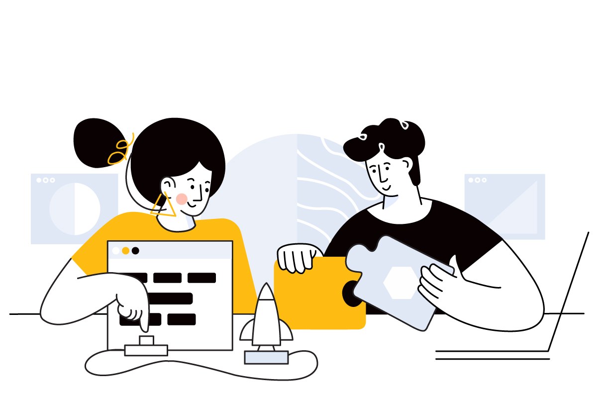 illustration design branding visual identity characters